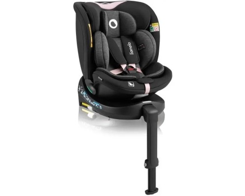 Автокрісло Lionelo Navy I-Size Black Pink (LO-NAVY I-SIZE BLACK PINK)