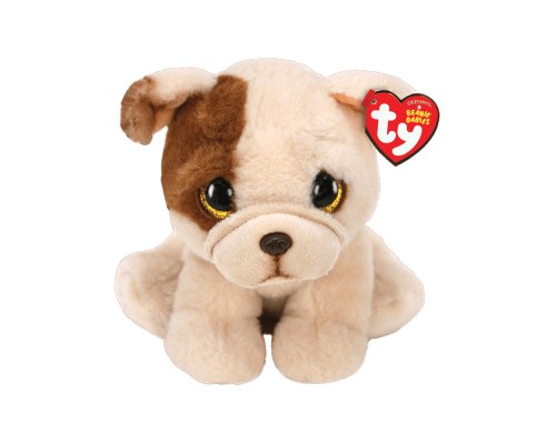 М'яка іграшка Ty Beanie babies Мопс Houghie 25 см (90286)