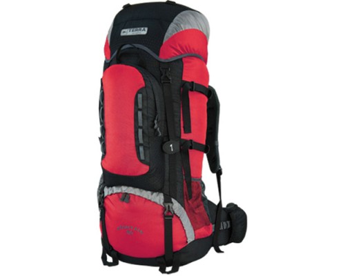Рюкзак туристичний Terra Incognita Mountain 80 red / black (4823081500322)