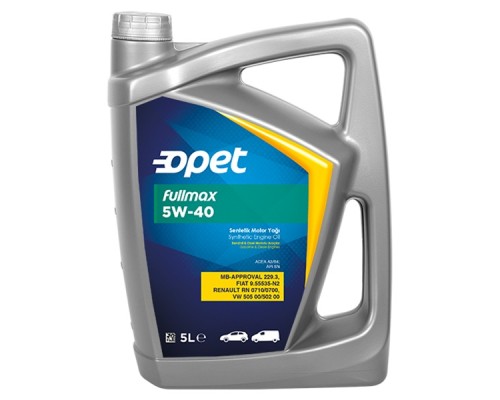 Моторна олива OPET FullMax 5W-40, 5л. (601448690)