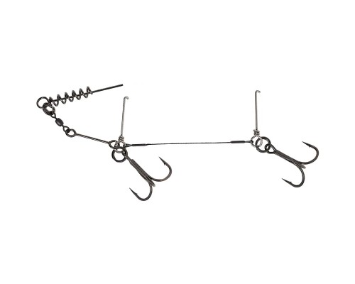 Оснащення Savage Gear 1x7 TI Corkscrew Stinger 2x2/0 23kg (1 шт/уп.) (1854.08.83)