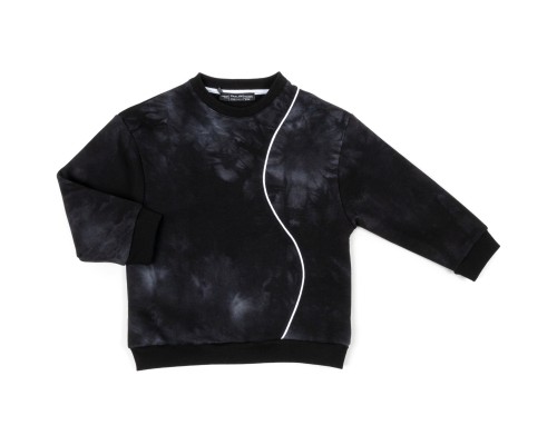 Спортивний костюм дитячий A-Yugi флісовий (7294-03-158G-black)