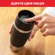 Термокружка Tefal Travel Mug Classic, 360мл, нержавіюча сталь, чорний (N2020210)