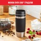 Термокружка Tefal Travel Mug Classic, 360мл, нержавіюча сталь, чорний (N2020210)