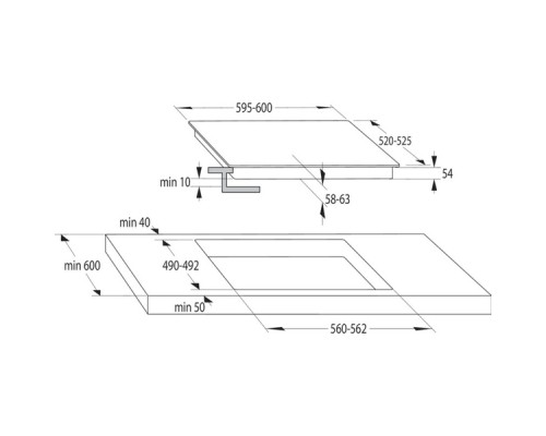 Варочна поверхня Gorenje GI6421SYW