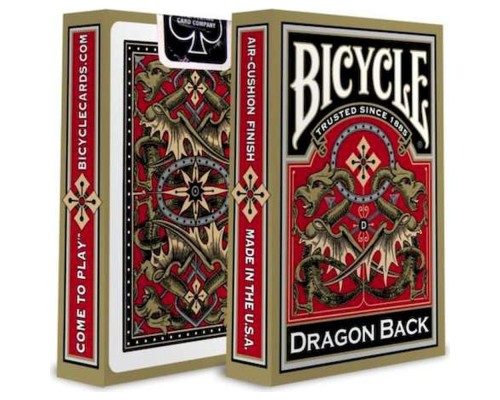 Гральні карти Bicycle Dragon Back (red, blue) (01830)