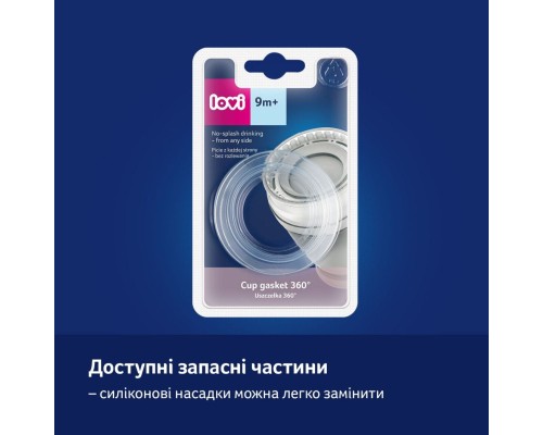 Поїльник-непроливайка Lovi 360 250 мл Night&Day Fox (1/611)