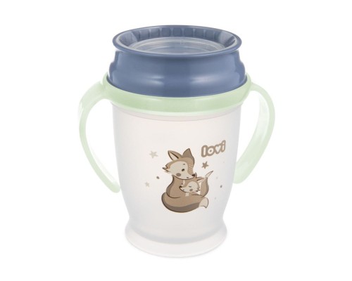 Поїльник-непроливайка Lovi 360 250 мл Night&Day Fox (1/611)