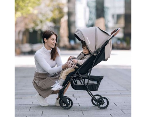 Коляска FreeON LUX Premium Beige-Black (44701)