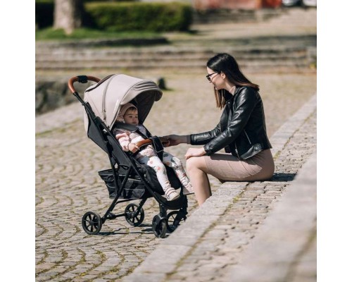 Коляска FreeON LUX Premium Beige-Black (44701)