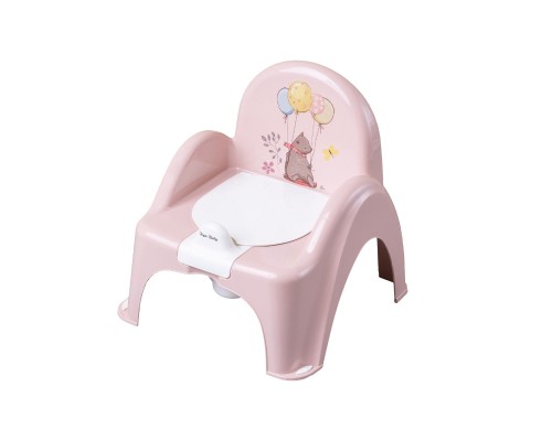 Горщик Tega Baby FOREST FAIRYTALE стілець light pink (FF-007-107)