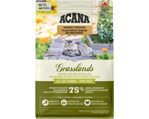 Сухий корм для кішок ACANA Grasslands 1.8 кг (0064992642181)