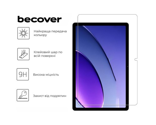 Скло захисне BeCover Tecno MegaPad 10 (T1001) 10.1