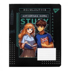 Зошит Yes предметний АНГЛІЙСЬКА МОВА Anime 48 аркушів, лінія (767474)