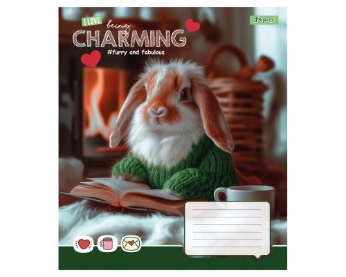 Зошит 1 вересня Charming А5 24 аркушів лінія (768188)