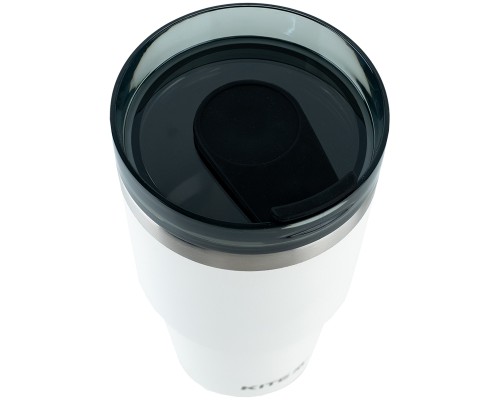 Термокружка Kite 600 мл біла (K24-1206-1)