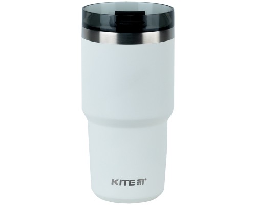 Термокружка Kite 600 мл біла (K24-1206-1)