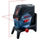 Лазерний нівелір Bosch Professional GCL2-50C+RM2 до 20м, ±0.3мм/м, 4AAx1.5В, IP54, чохол (0.601.066.G00)