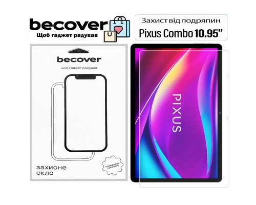 Скло захисне BeCover Pixus Combo 10.95