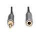 Кабель мультимедійний 3.5mm M to 3.5mm F 3.0m Digitus (DB-510210-030-S)