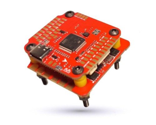 Політний стек FLYTEX Fuzia F405 V2 + ESC 55A 6S (WVST3REDYELLOWV2)