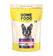Сухий корм для собак Home Food ADULT MINI/MEDIUM Hypoallergenic з телятиною, овочами та духмяними травами 1.6 кг (4820235020521)