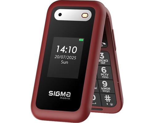 Мобільний телефон Sigma X-style 281 CLIK Red (4827798151426)