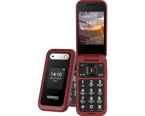 Мобільний телефон Sigma X-style 281 CLIK Red (4827798151426)