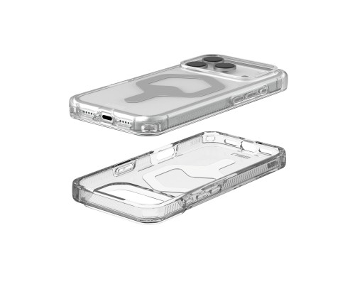 Чохол до мобільного телефона UAG iPhone 17 Pro Plyo MagSafe Ice/Silver (114529114333)