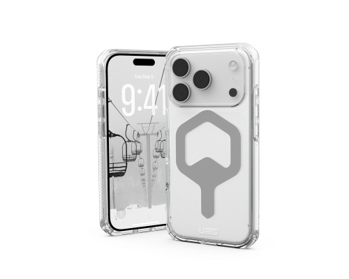 Чохол до мобільного телефона UAG iPhone 17 Pro Plyo MagSafe Ice/Silver (114529114333)