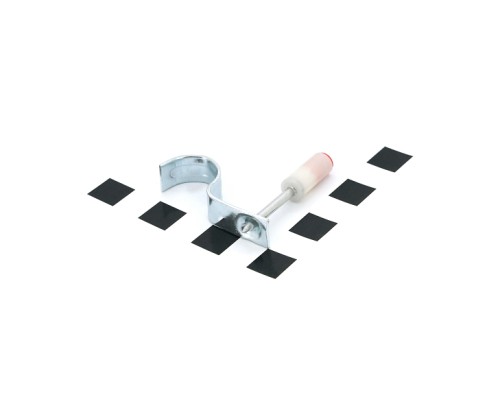 Цвяхи Voltronic монтажні піроксилінові, 7,3 * 43мм, затискач для труб міні 16мм, 100 шт (YT-PMNMini16)