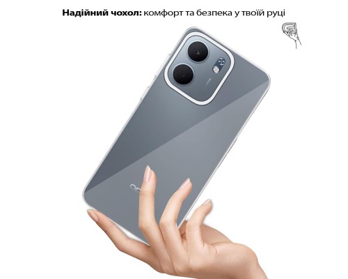 Чохол до мобільного телефона BeCover Silicone Oppo A5x 4G/5G Transparent (713789)