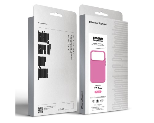 Чохол до мобільного телефона Armorstandart ICON2 MagCase Apple iPhone 17 Pro Peony (ARM86675)