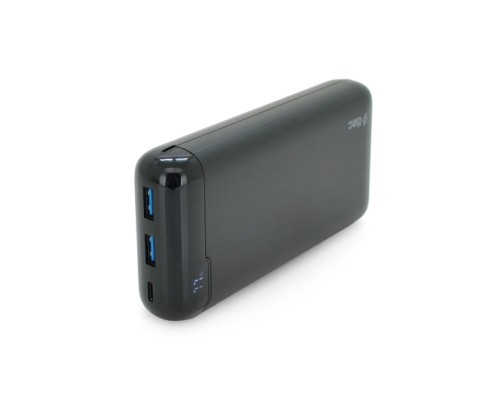 Батарея універсальна Ttec 20000mAh, Output 2*USB + Type-C, 20W, Black (2BB186S)