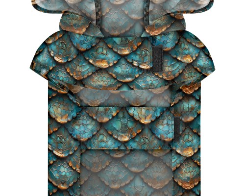 Дощовик для тварин WAUDOG Clothes з капюшоном 