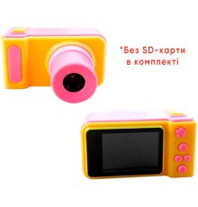 Дитячий фотоапарат Evo-kids цифровий Yellow (Photo-01 PN-Y)