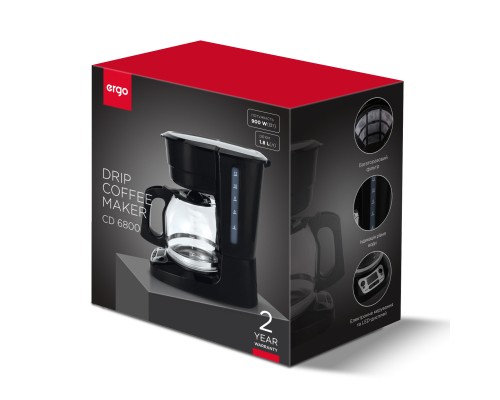 Крапельна кавоварка Ergo CD 6800
