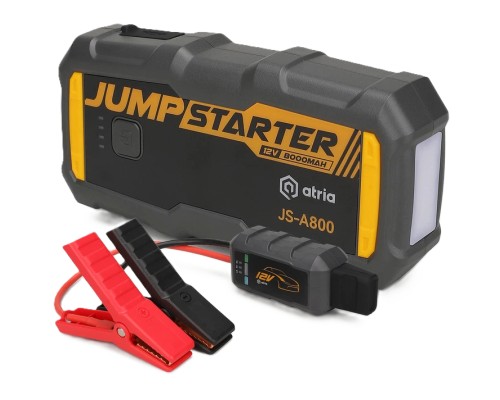 Пуско зарядний пристрій Atria 8000mAh 800A QC18W LED ліхтар (JS-A800)