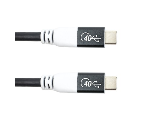 Дата кабель USB-C to USB-C 3.0m PD100W 40Gbps San Guan (CA914135)