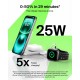 Зарядний пристрій Belkin UltraCharge Wireless 2-in-1 25W white (WIZ039KQWH)