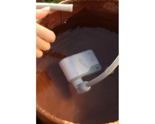 Душ портативний Flextail Max Shower з насосом на акумуляторі білий (6975755962535)