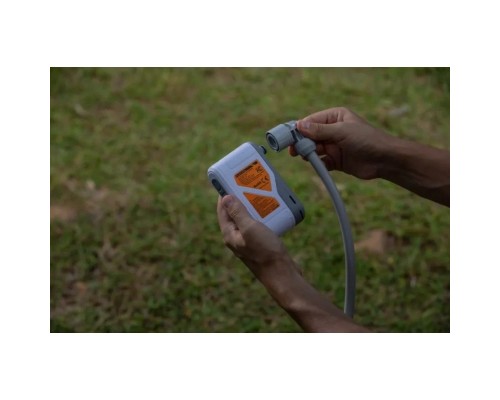 Душ портативний Flextail Max Shower з насосом на акумуляторі білий (6975755962535)