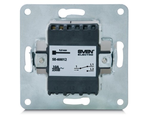 Перемикач Sven SE-60012-C cream (7100036)