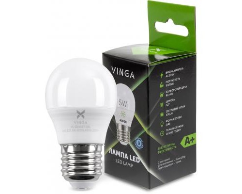 Лампочка Vinga VL-G45E27-54L