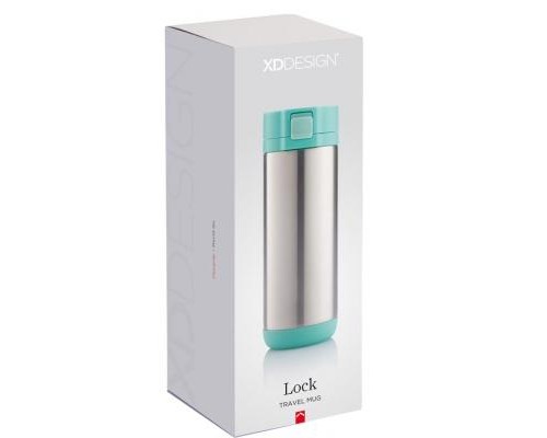 Термокружка XD Modo Lock 250ml лайм (P432.667)