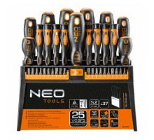 Набір інструментів Neo Tools викруток та насадок 37 шт. (04-210)