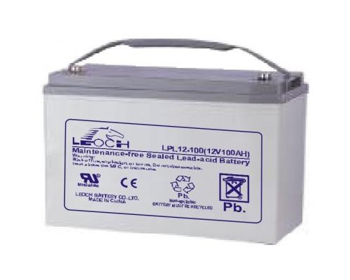 Батарея до ДБЖ Leoch 12В 100 Ач (LPG 12-100)