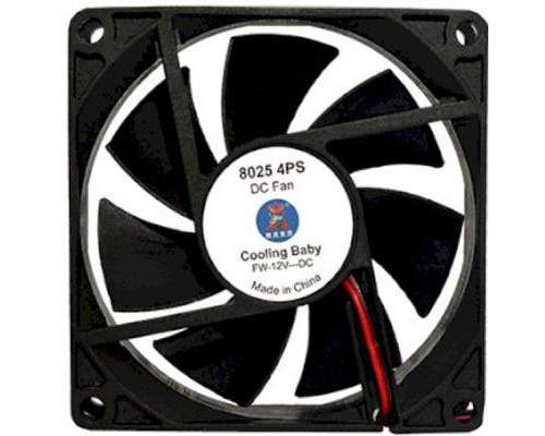Кулер до корпусу Cooling Baby 8025 4PS