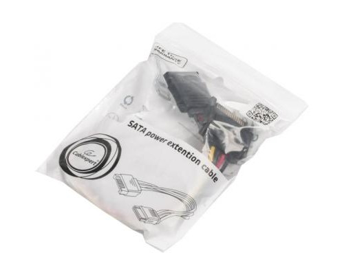Кабель живлення Cablexpert SATA power extention 0.3 м (CC-SATAMF-01) Кабель живлення Cablexpert SATA power extention 0.3 м (CC-SATAMF-01)