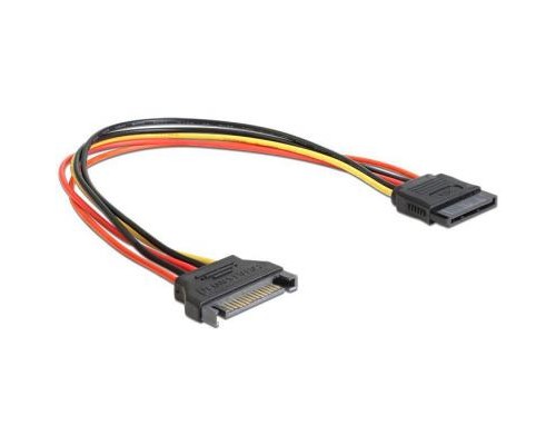 Кабель живлення Cablexpert SATA power extention 0.3 м (CC-SATAMF-01) Кабель живлення Cablexpert SATA power extention 0.3 м (CC-SATAMF-01)